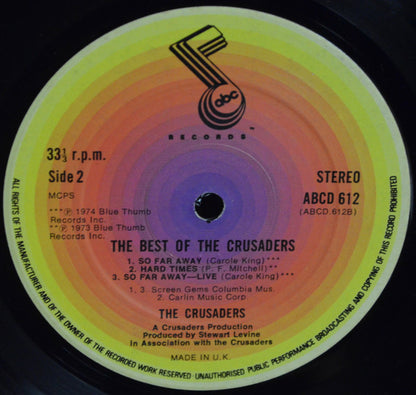 The Crusaders : The Best Of The Crusaders (2xLP, Comp)