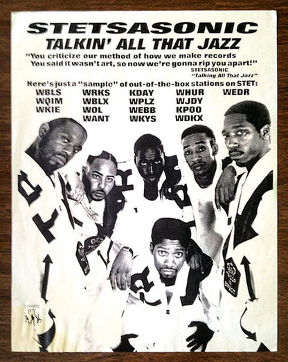 Stetsasonic : Talkin' All That Jazz (12")