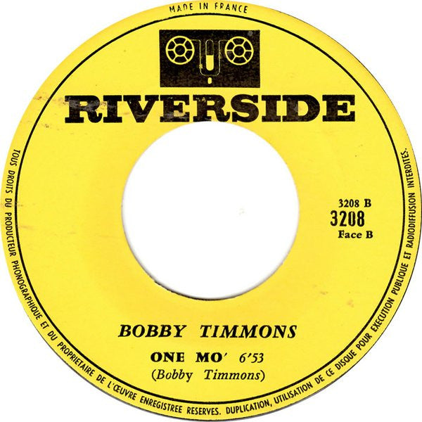Bobby Timmons : Dat Dere (7", EP, Mono)