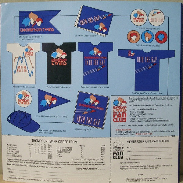 Thompson Twins : Into The Gap (LP, Album)