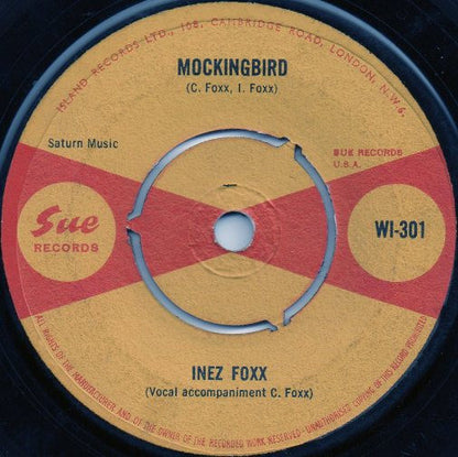 Inez Foxx : Mockingbird (7", Single)