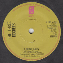 The Three Degrees : When Will I See You Again (7", Single, Sol)