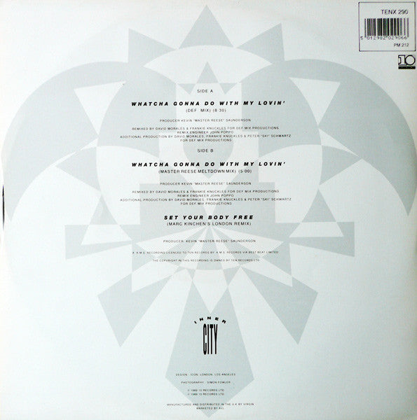 Inner City : Whatcha Gonna Do With My Lovin' (12")