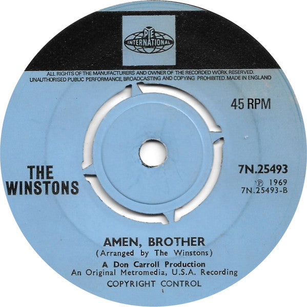 The Winstons : Color Him Father  (7", Mono, 4-P)