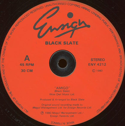 Black Slate : Amigo (12")