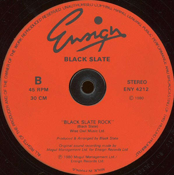 Black Slate : Amigo (12")
