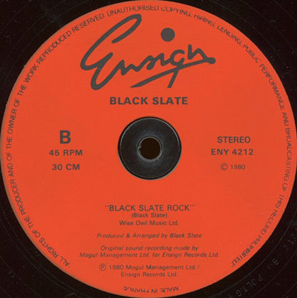 Black Slate : Amigo (12")