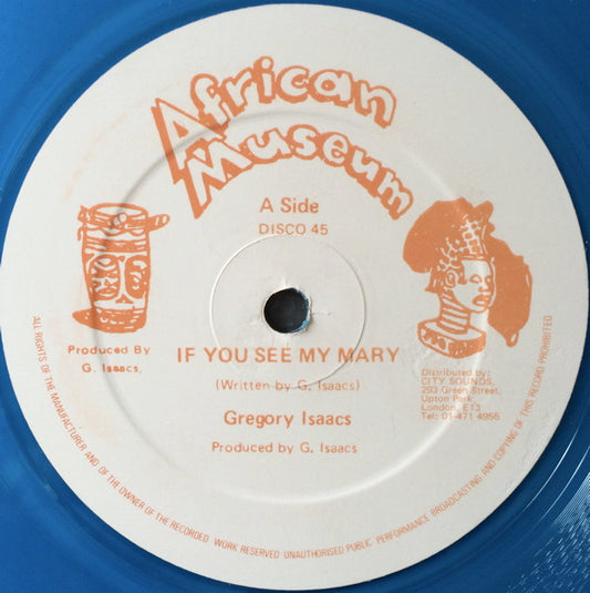 Gregory Isaacs : If You See My Mary / Mary's Special (12", Blu)