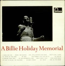 Billie Holiday : A Billie Holiday Memorial (LP, Comp)