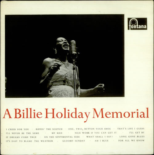 Billie Holiday : A Billie Holiday Memorial (LP, Comp)
