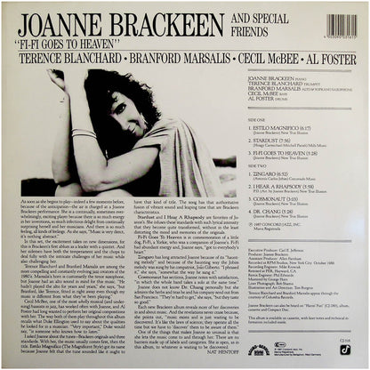 Joanne Brackeen And Special Friends : Fi-Fi Goes To Heaven (LP, Album)