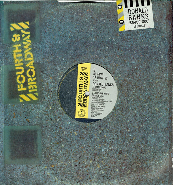 Donald Banks : Status Quo (12")