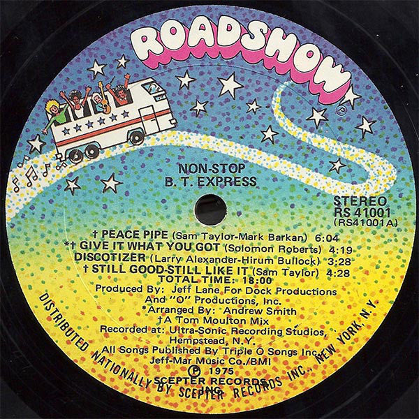 B.T. Express : Non-Stop (LP, Album, She)