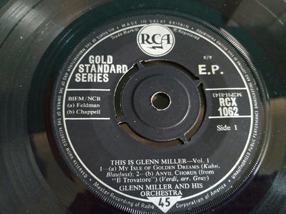 Glenn Miller And His Orchestra : The Is Glenn Miller Vol. 1 (7", EP, Mono)