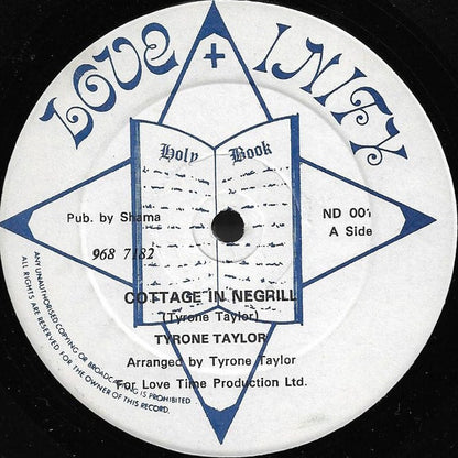 Tyrone Taylor : Cottage In Negrill (12", Blu)