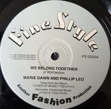 Marie Dawn And Phillip Leo : One Night / We Belong Together (12")