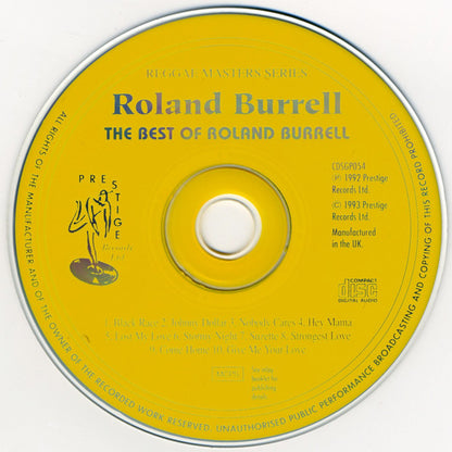 Roland Burrell : The Best Of Roland Burrell (CD, Comp)