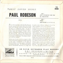 Paul Robeson : Best Loved Songs (7", EP, RP, Kno)