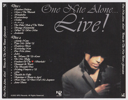 Prince & The New Power Generation : One Nite Alone... Live! (2xCD + CD, Bon + Box, Album)