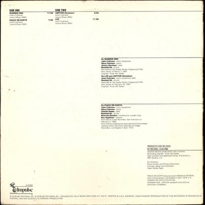 John Coltrane : The Mastery Of John Coltrane / Vol. III "Jupiter Variation" (LP, Album)