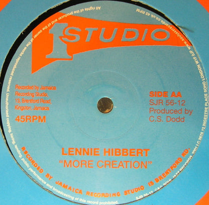 Leroy "Horsemouth" Wallace / Lennie Hibbert : Far Beyond / More Creation (12")