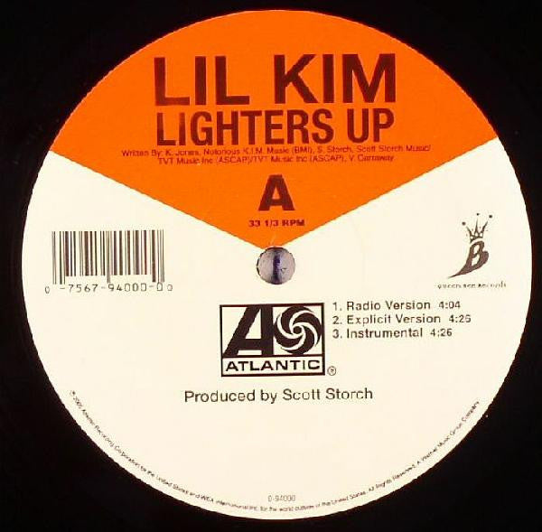 Lil' Kim : Lighters Up / Whoa (12")