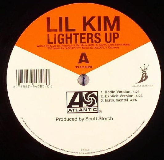 Lil' Kim : Lighters Up / Whoa (12")