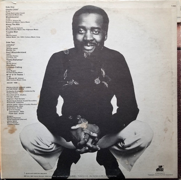 Ahmad Jamal : Jamalca (LP, Album, Ter)