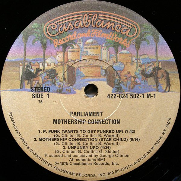 Parliament : Mothership Connection (LP, Album, RE)