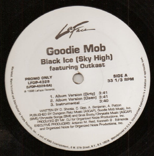 Goodie Mob : Black Ice (Sky High) (12", Promo)