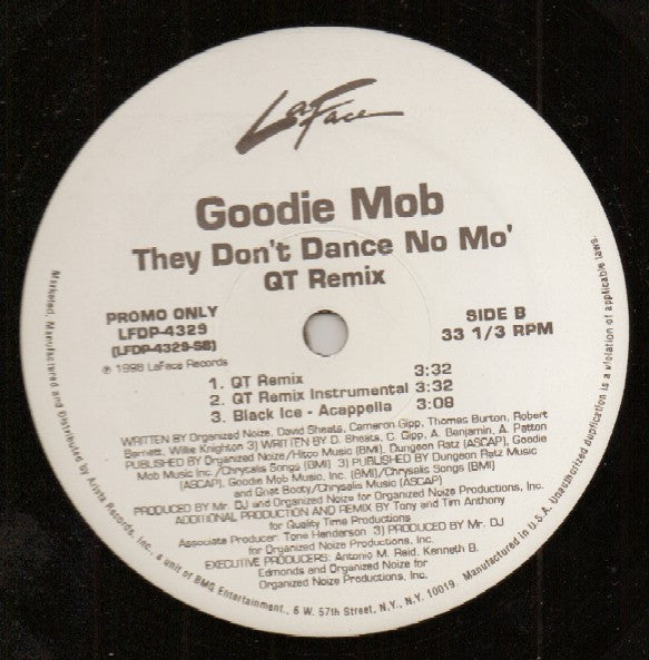 Goodie Mob : Black Ice (Sky High) (12", Promo)