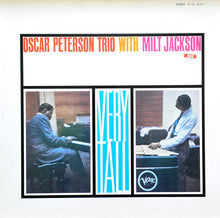 The Oscar Peterson Trio With Milt Jackson : Very Tall  (LP, Album, RE)
