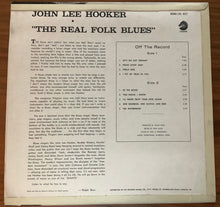 John Lee Hooker : The Real Folk Blues (LP, Album, Mono)