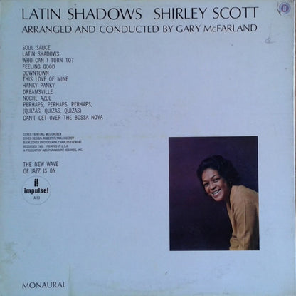 Shirley Scott : Latin Shadows (LP, Album, Mono, Gat)