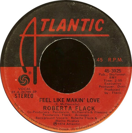 Roberta Flack : Feel Like Makin' Love (7", Single, SP )