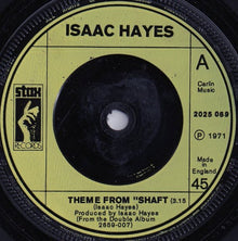 Isaac Hayes : Theme From Shaft (7", RP, Inj)