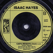 Isaac Hayes : Theme From Shaft (7", RP, Inj)