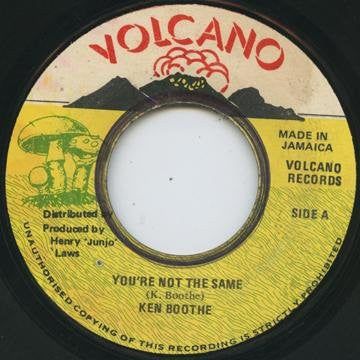 Ken Boothe : You're Not The Same (7")