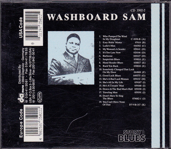 Washboard Sam : Washboard Sam 1935-1947 (CD, Comp)