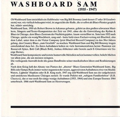 Washboard Sam : Washboard Sam 1935-1947 (CD, Comp)