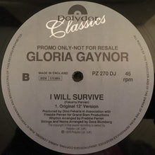 Gloria Gaynor : I Will Survive (Phil Kelsey Remix)  (12", Single, Promo)