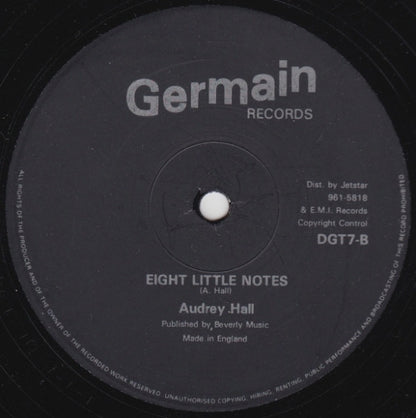 Audrey Hall : One Dance Won't Do (12", Single)