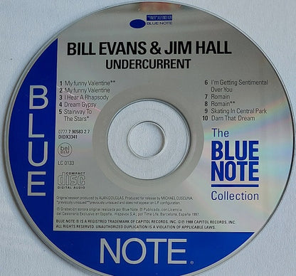 Bill Evans & Jim Hall : Undercurrent (CD, Album, RE)
