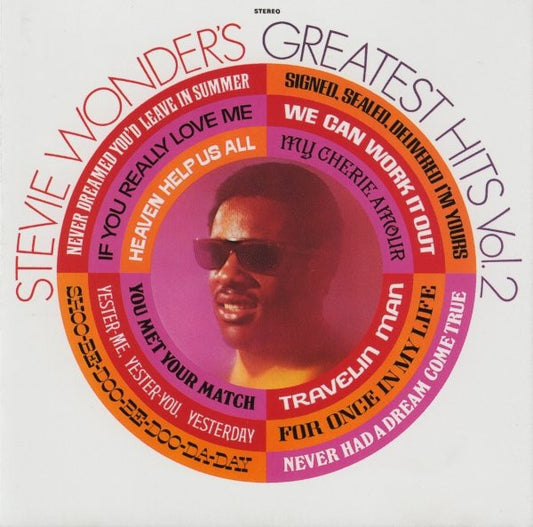 Stevie Wonder : Stevie Wonder's Greatest Hits Vol. 2 (CD, Comp, RE, RM)