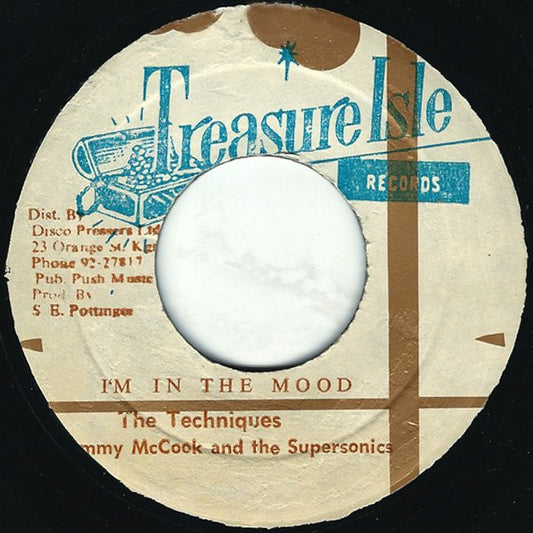 The Techniques, Tommy McCook & The Supersonics : I'm In The Mood  / There Comes A Time (7", RP)