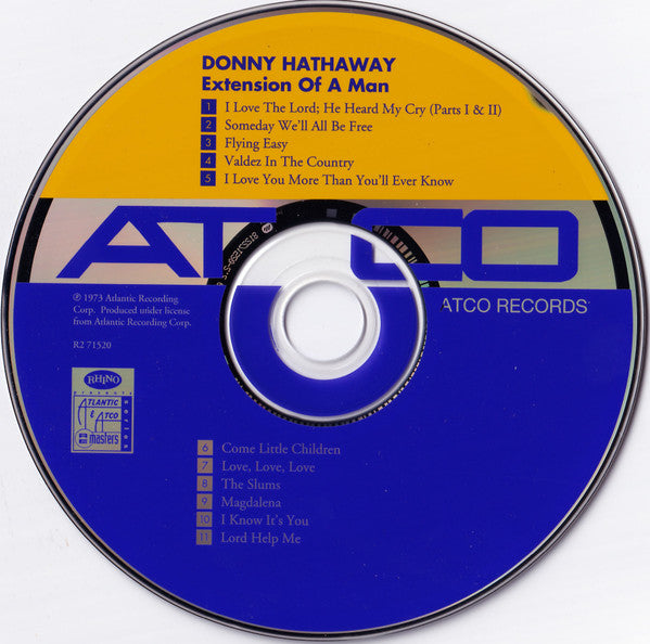 Donny Hathaway : Extension Of A Man (CD, Album, RE, RM)