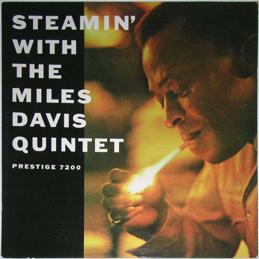The Miles Davis Quintet : Steamin' With The Miles Davis Quintet (LP, Album, Mono, RE, RM, 180)