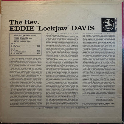 Eddie "Lockjaw" Davis : The Rev (LP, Album)