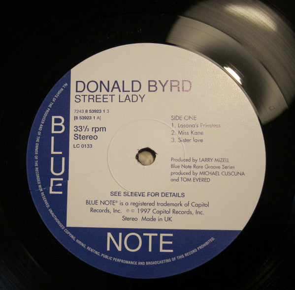 Donald Byrd : Street Lady (LP, Album, RE)