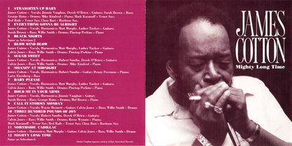 James Cotton : Mighty Long Time (CD, Album)
